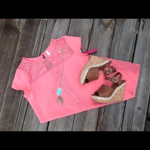NWT, Coral/pink Xhilaration dress